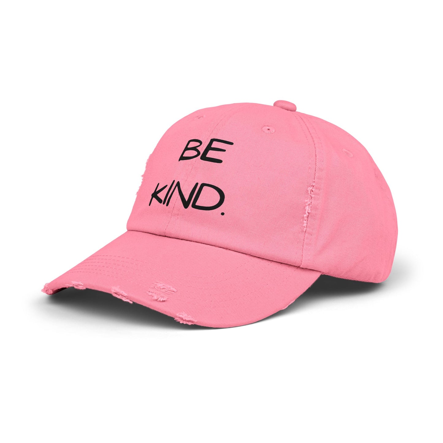 BE KIND. Unisex Distressed Cap