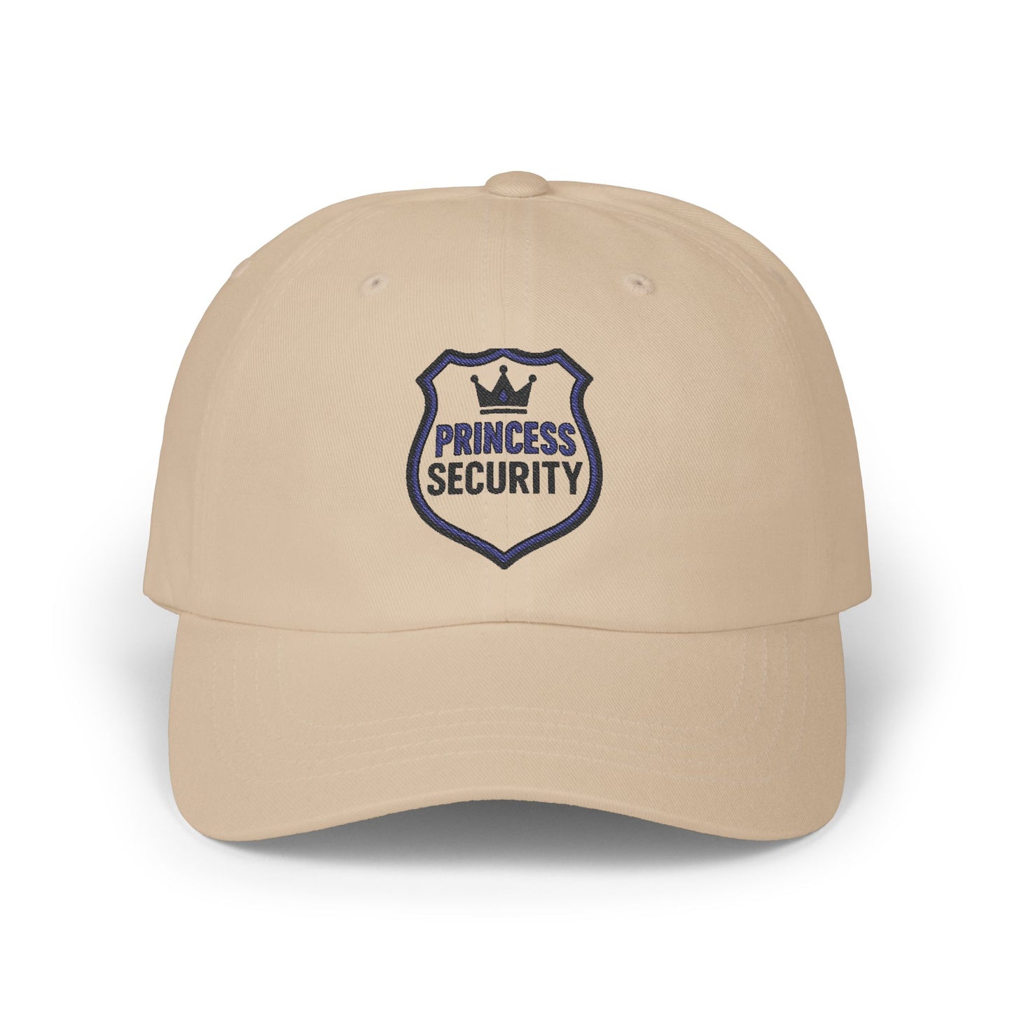 Princess Security Dad Cap, Funny Hat for Dads, Gift for Father’s Day, Casual Everyday Wear, Embroidered Cap