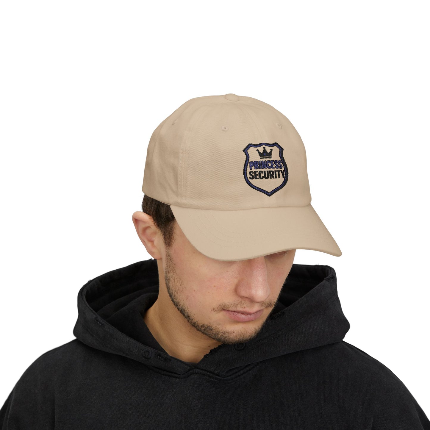 Princess Security Dad Cap, Funny Hat for Dads, Gift for Father’s Day, Casual Everyday Wear, Embroidered Cap