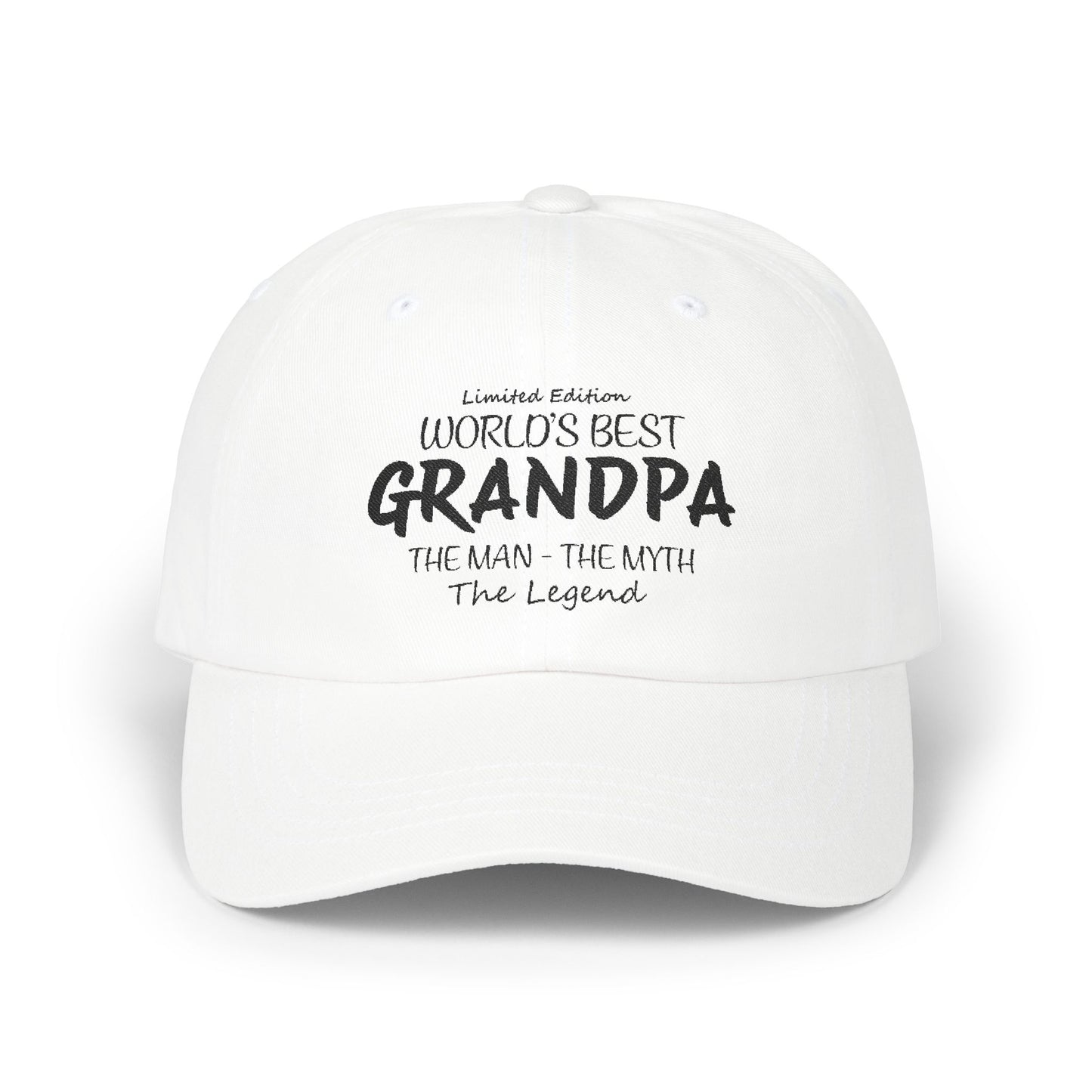 Classic Grandpa Cap - Perfect Gift for Father's Day, Birthday, Grandparents Day, Casual Wear, Stylish Accessories, Fun Grandpa Gift