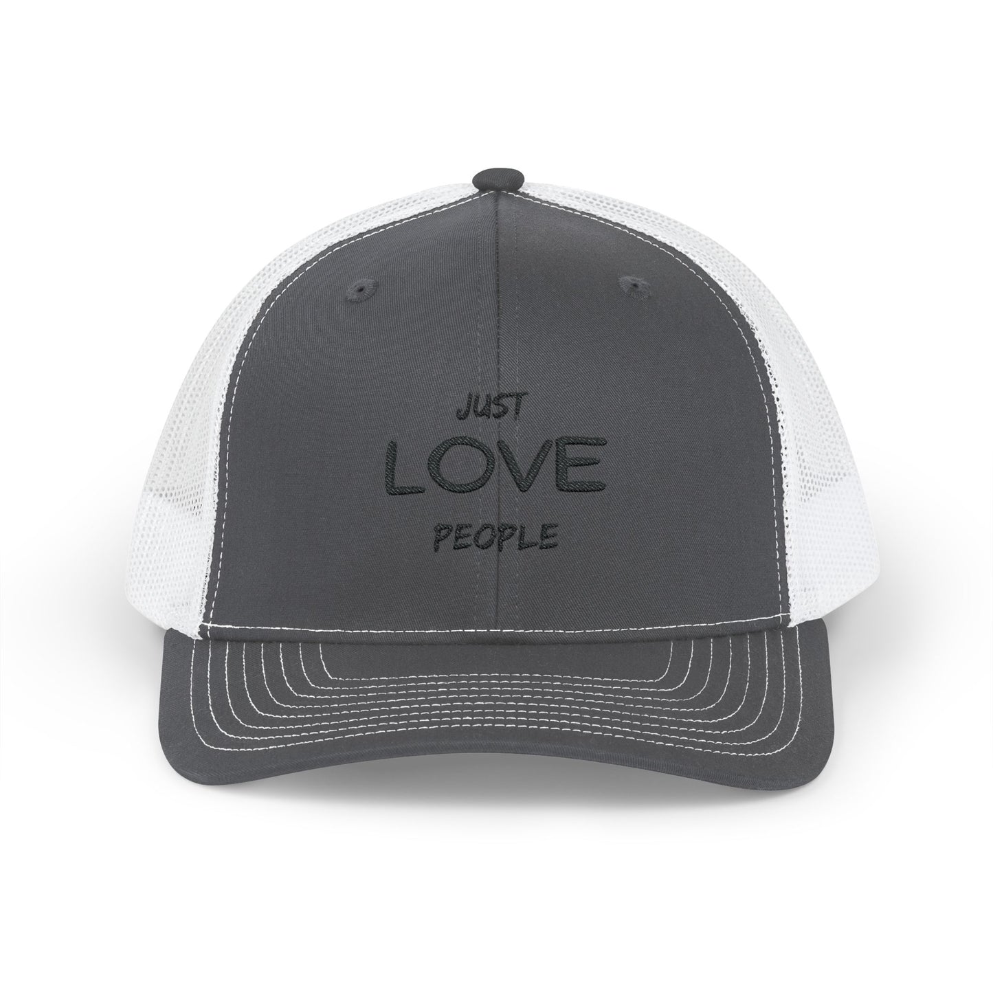 Just LOVE People Snapback Trucker Cap