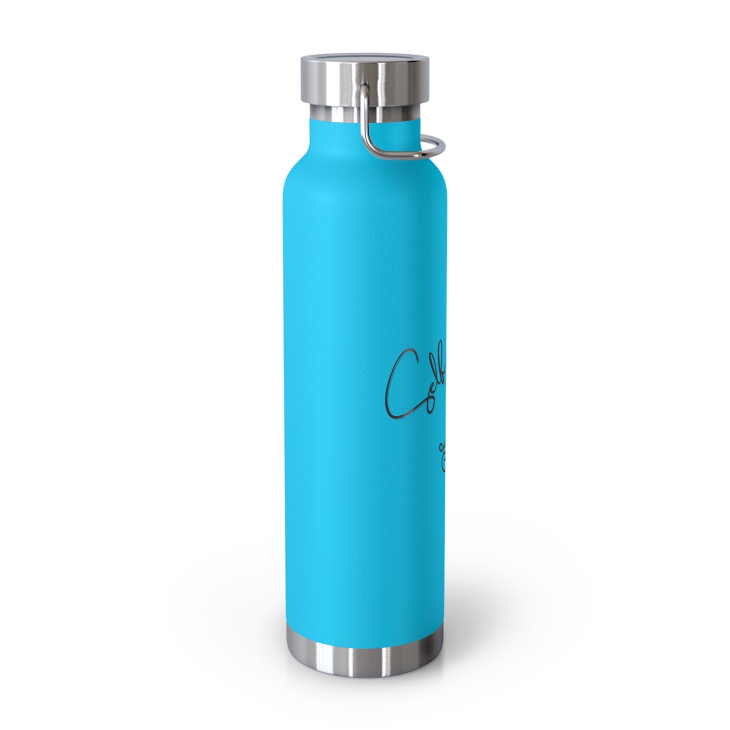 Self Care Life Yoga Inspirational Copper Vacuum Insulated Water Bottle – 22oz Self Care Vibe