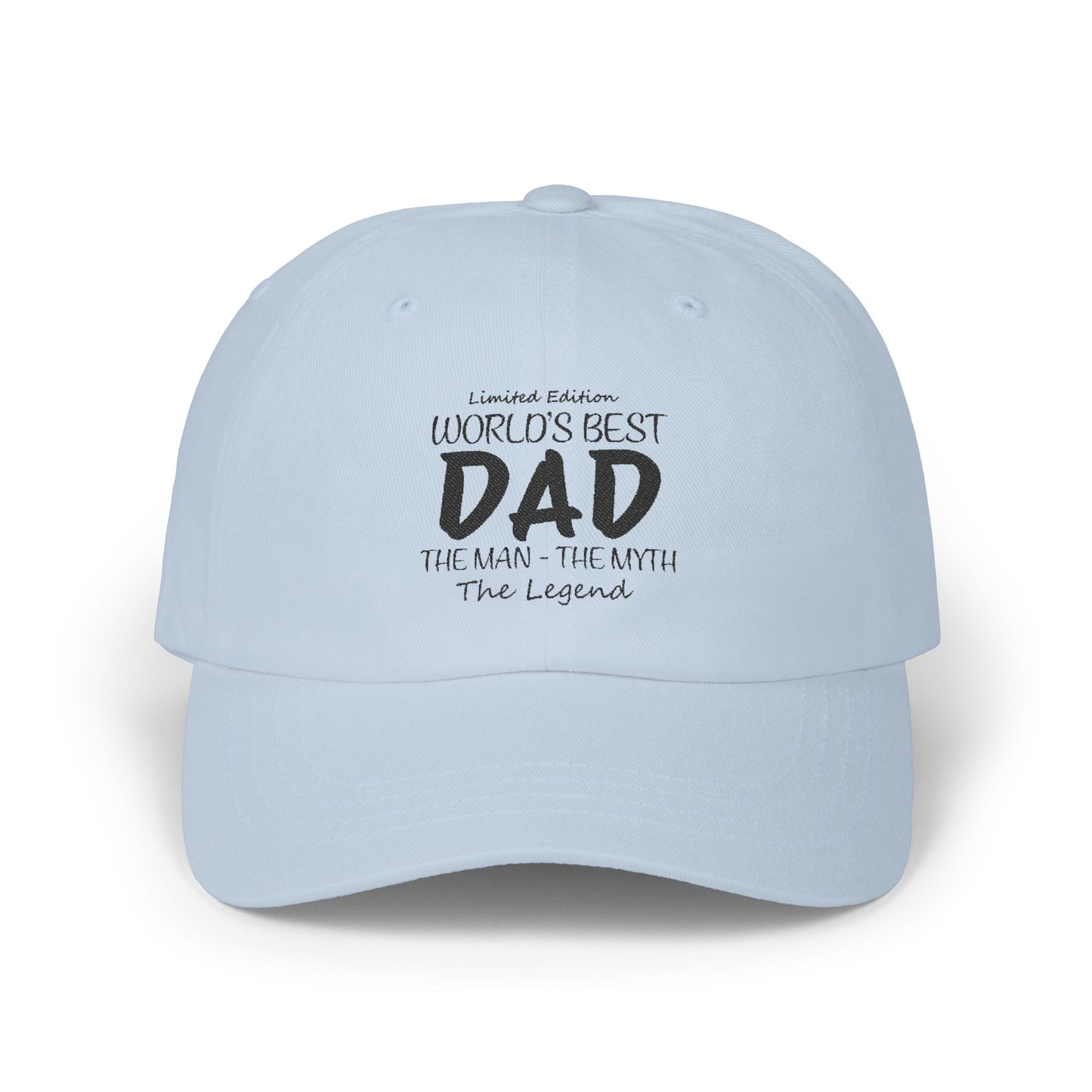 World's Best Dad Cap - Perfect Gift for Father's Day, Casual Wear, Family Gatherings, Birthday Celebrations, Classic Dad Hat