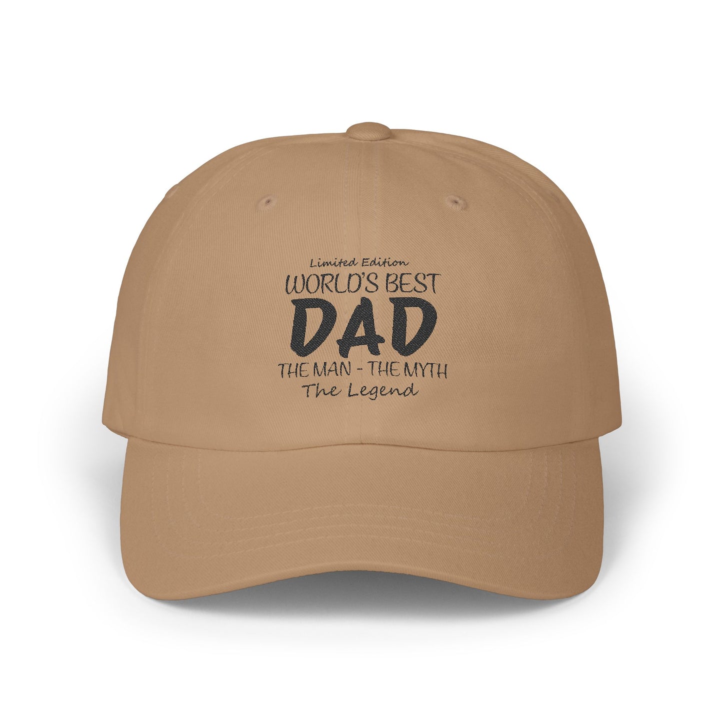 World's Best Dad Cap - Perfect Gift for Father's Day, Casual Wear, Family Gatherings, Birthday Celebrations, Classic Dad Hat