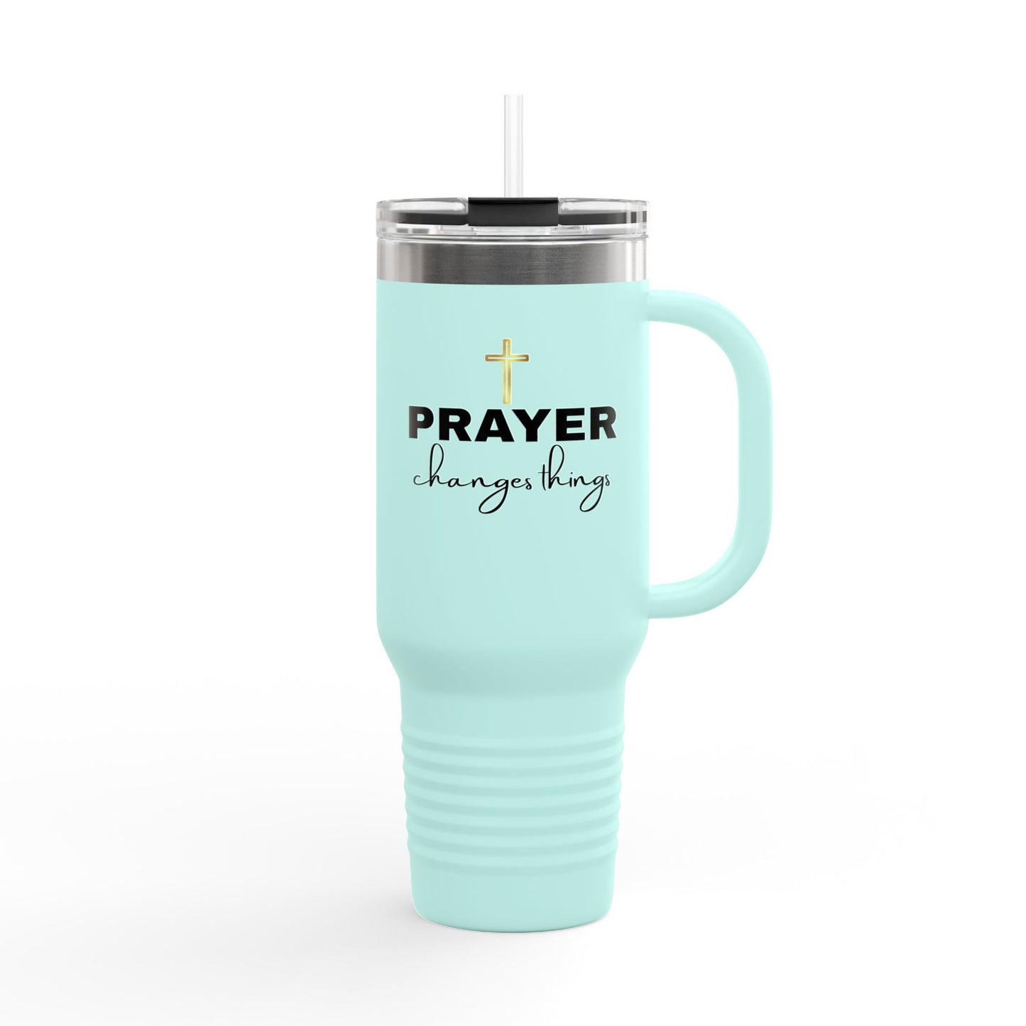 Prayer Changes Things Insulated Travel Mug - 40oz