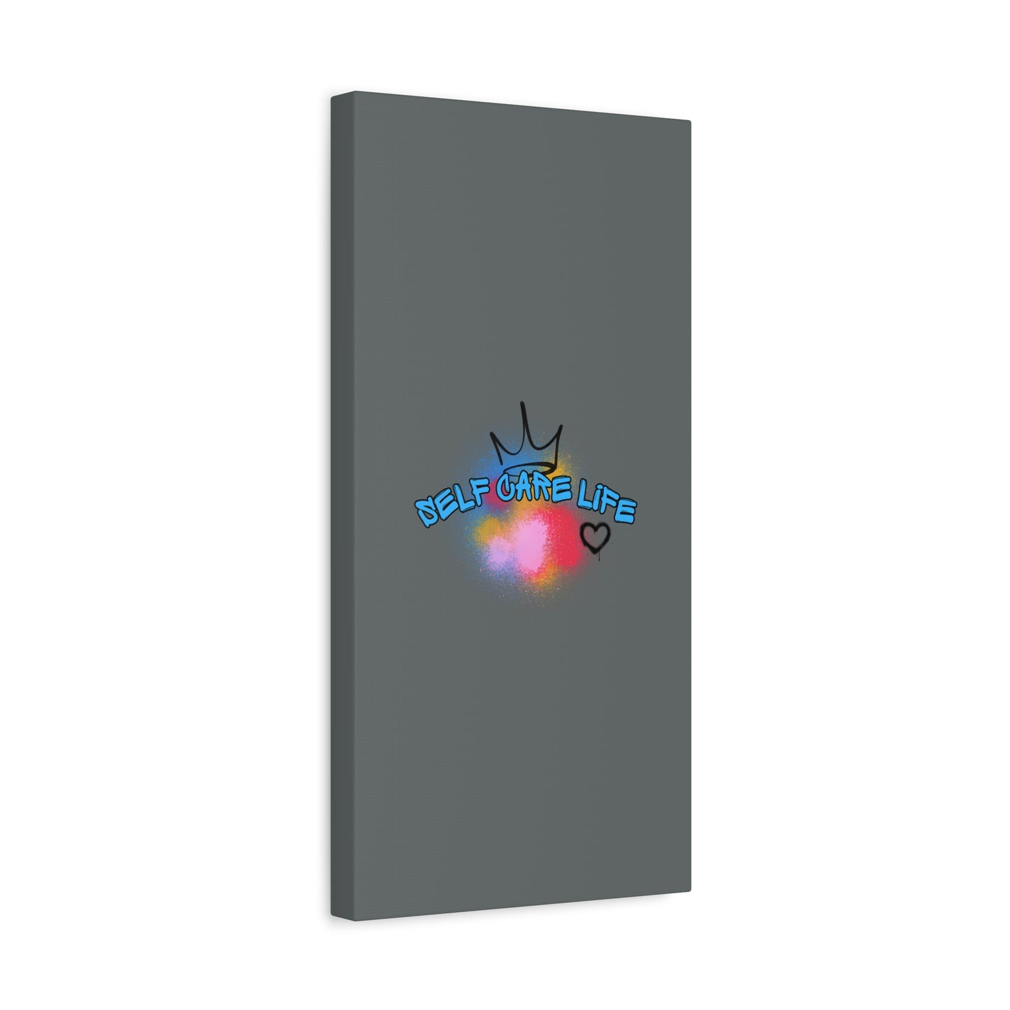 CANVAS - Self Care Life Blue Matte Canvas, Stretched, 1.25"