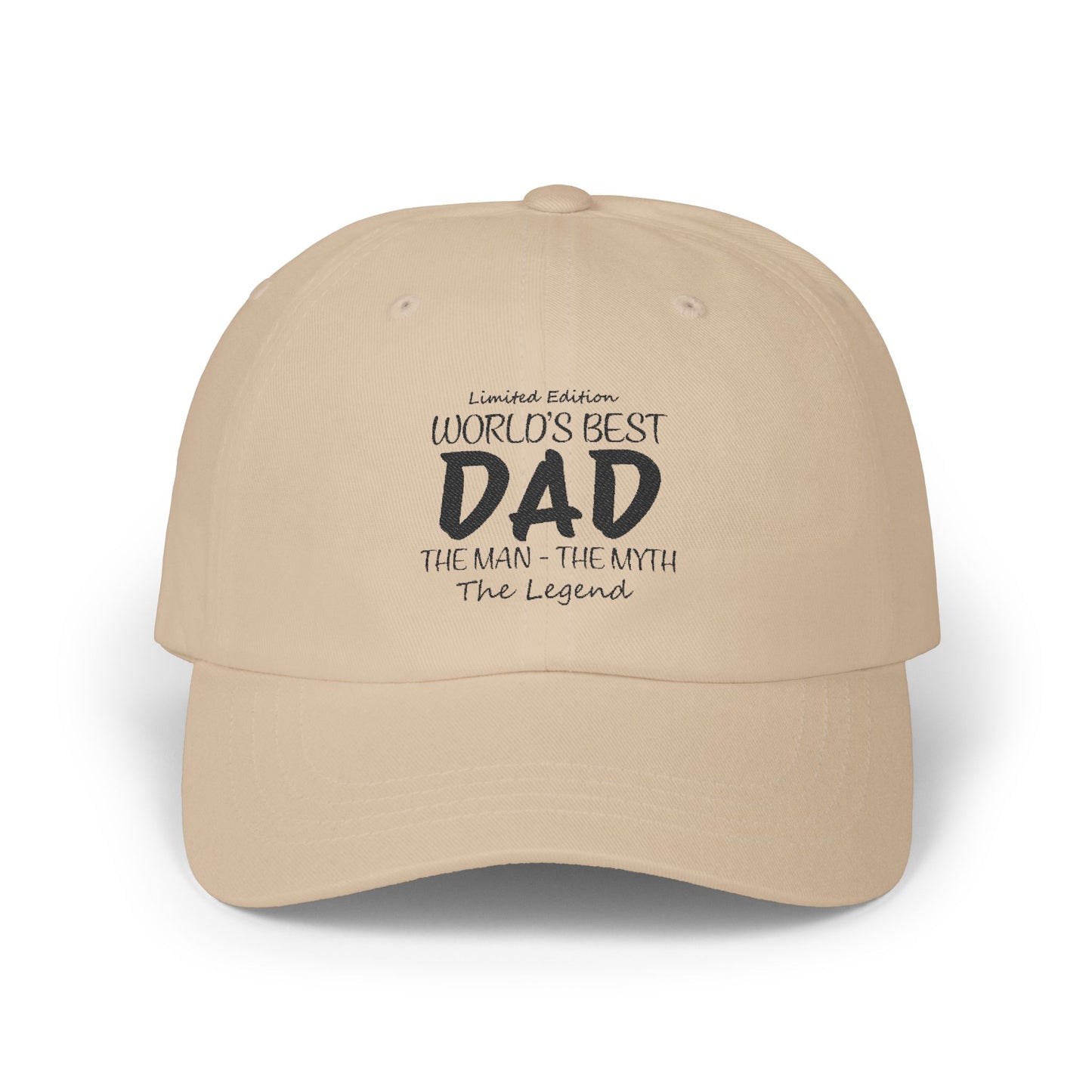World's Best Dad Cap - Perfect Gift for Father's Day, Casual Wear, Family Gatherings, Birthday Celebrations, Classic Dad Hat