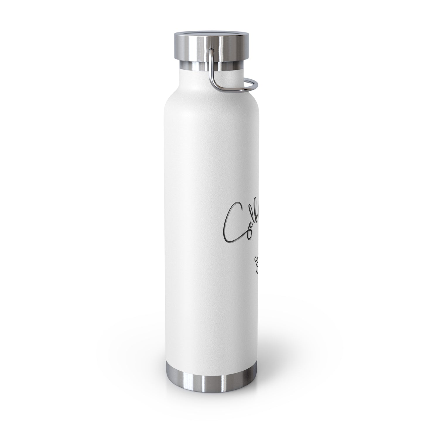 Self Care Life Yoga Inspirational Copper Vacuum Insulated Water Bottle – 22oz Self Care Vibe