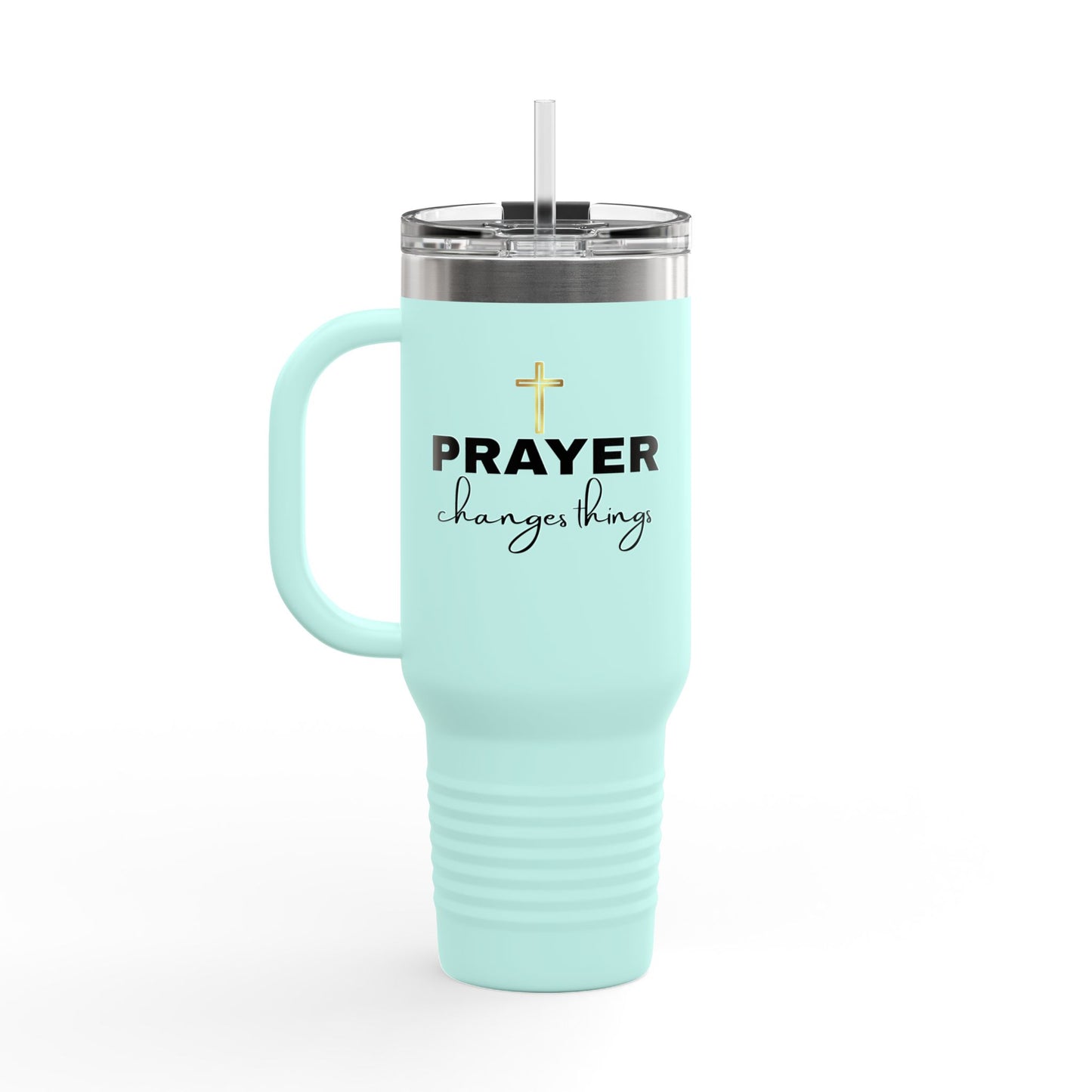 Prayer Changes Things Insulated Travel Mug - 40oz