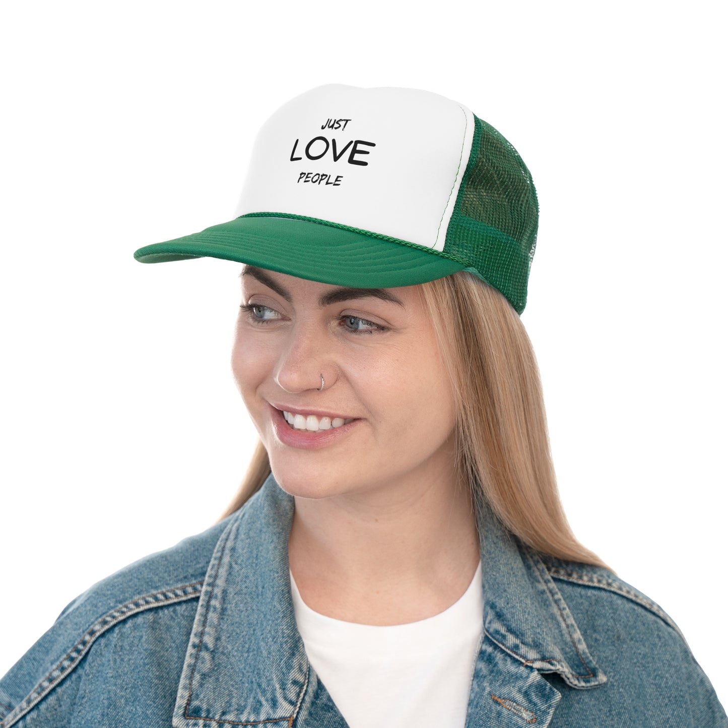 Just LOVE People Trucker Cap