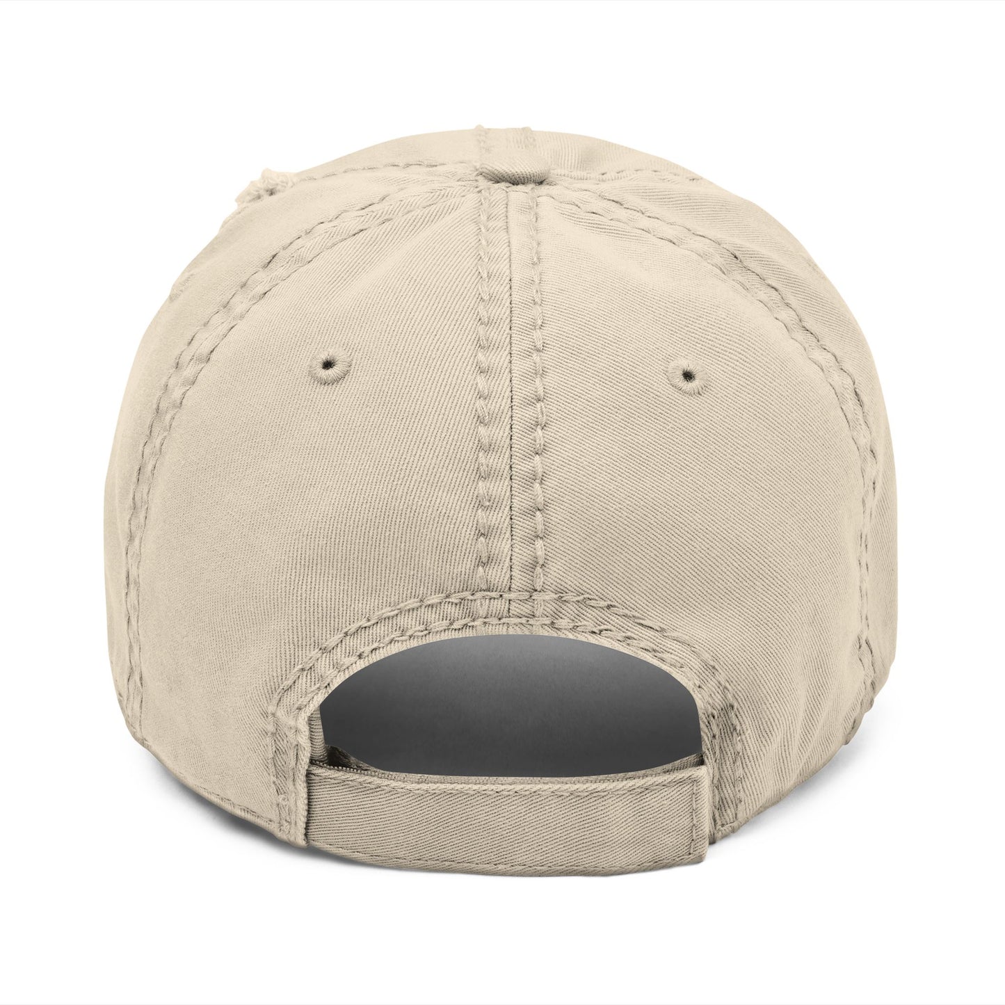Distressed Embroidered Dad Hat for Fathers, Casual Gift for Dad, Father's Day Cap, Everyday Wear, Trendy Headwear