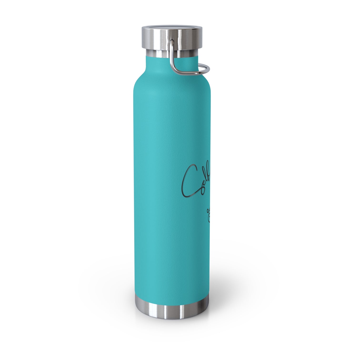 Self Care Life Yoga Inspirational Copper Vacuum Insulated Water Bottle – 22oz Self Care Vibe
