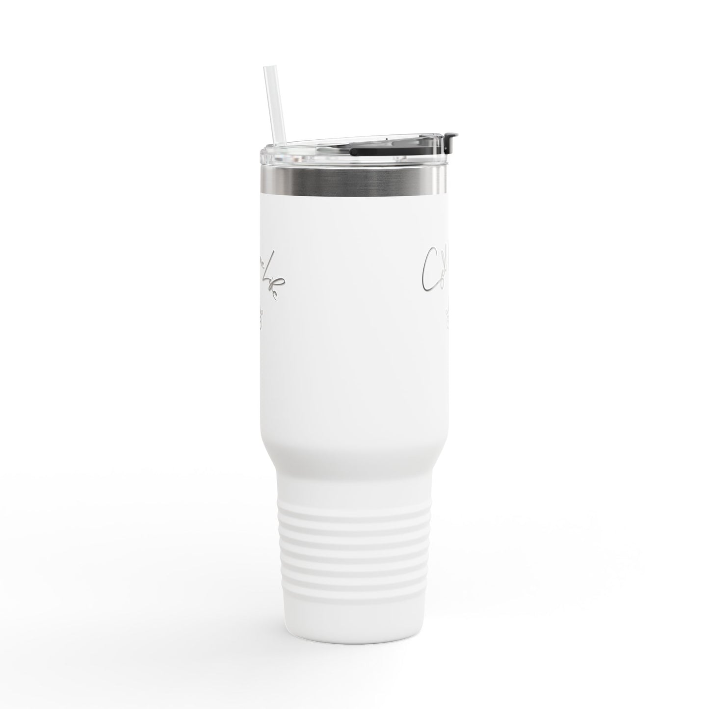 Self Care Life Insulated Travel Mug - 40oz Coffee Lover's Companion with Straw