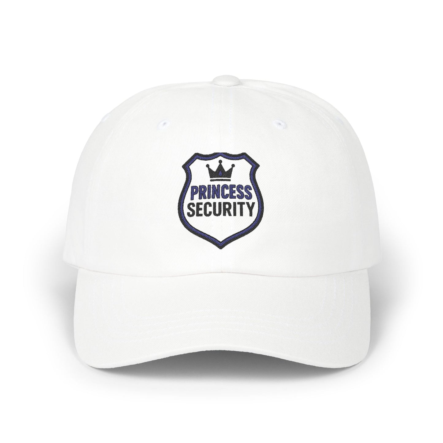 Princess Security Dad Cap, Funny Hat for Dads, Gift for Father’s Day, Casual Everyday Wear, Embroidered Cap