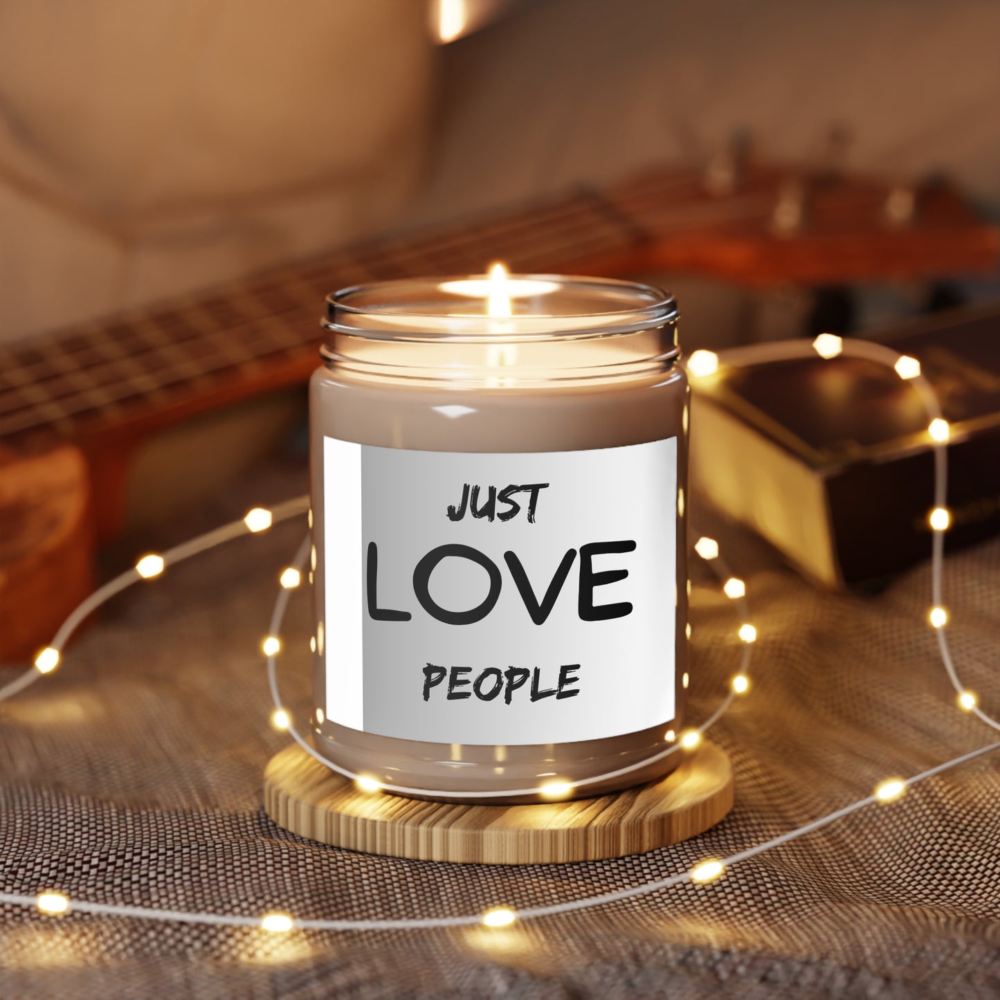 CANDLE - Just LOVE People Soy Candle, 9 oz