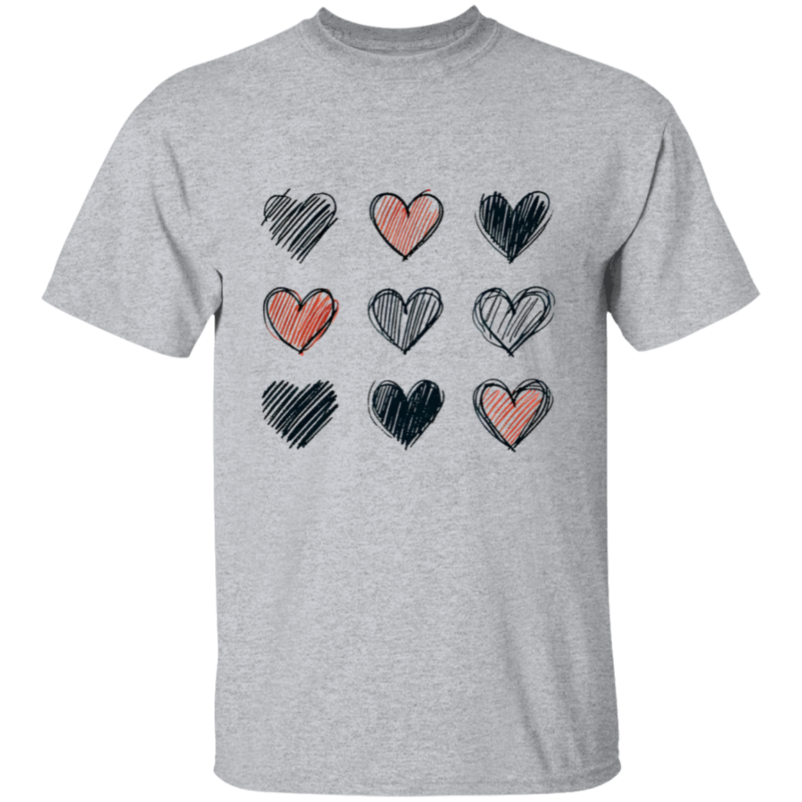 Hearts Unisex T-Shirt