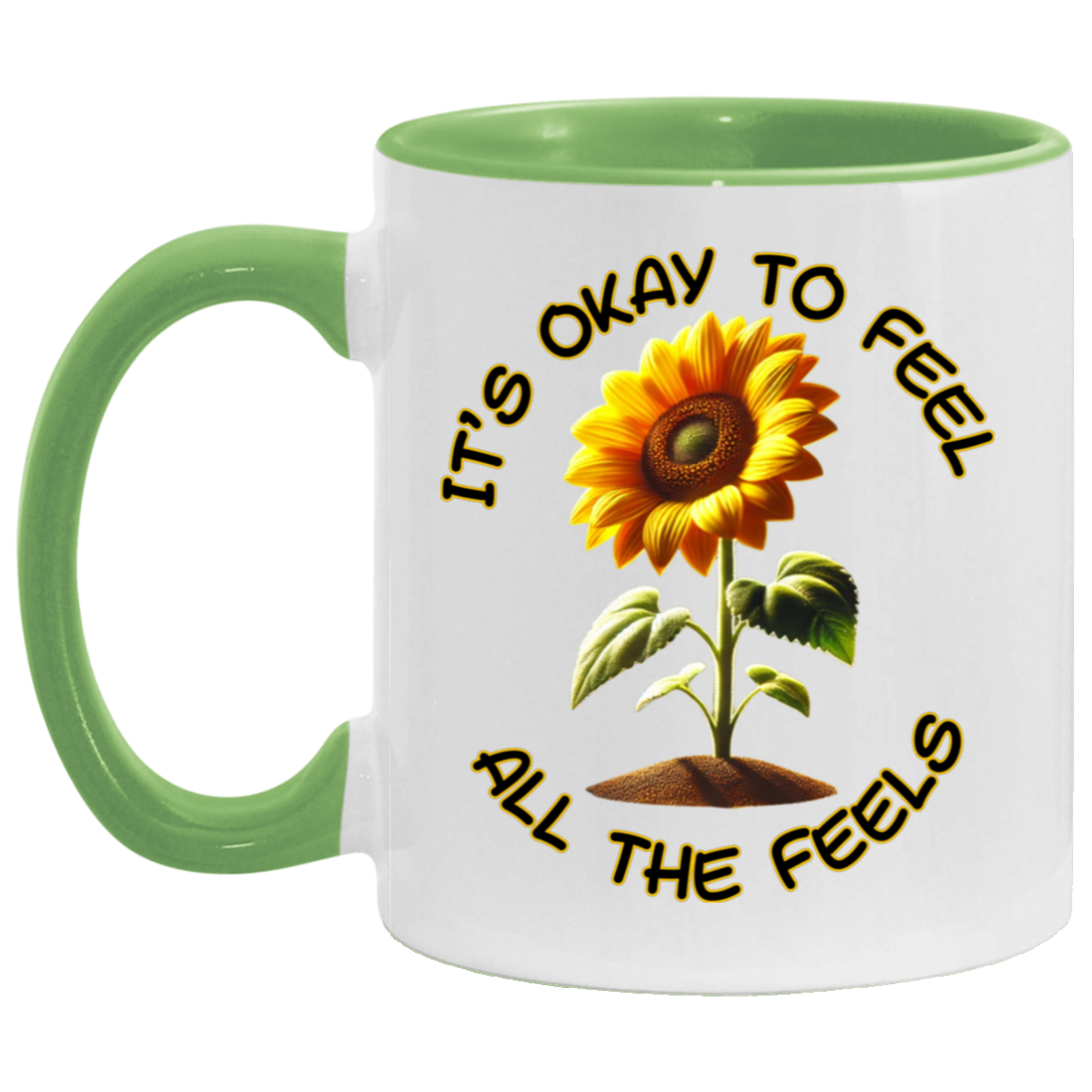 MUG - It's Okay To Feel All The Feels 11oz Accent Mug