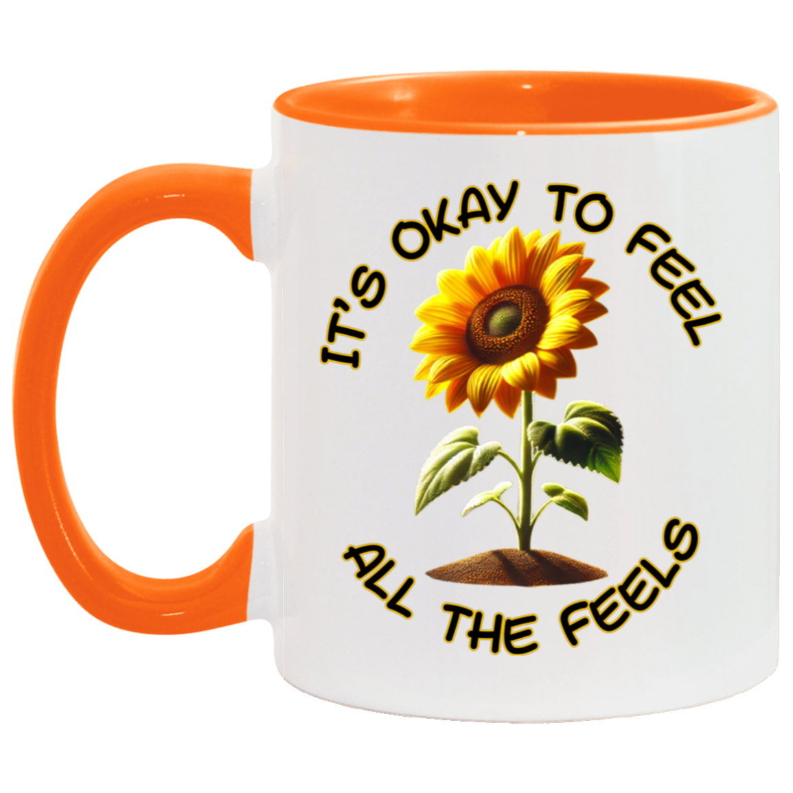MUG - It's Okay To Feel All The Feels 11oz Accent Mug