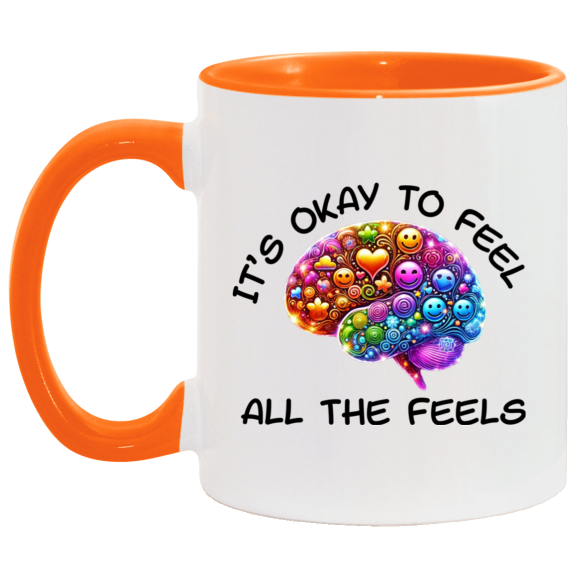 MUG - It's Okay To Feel All The Feels 3 Accent Mug