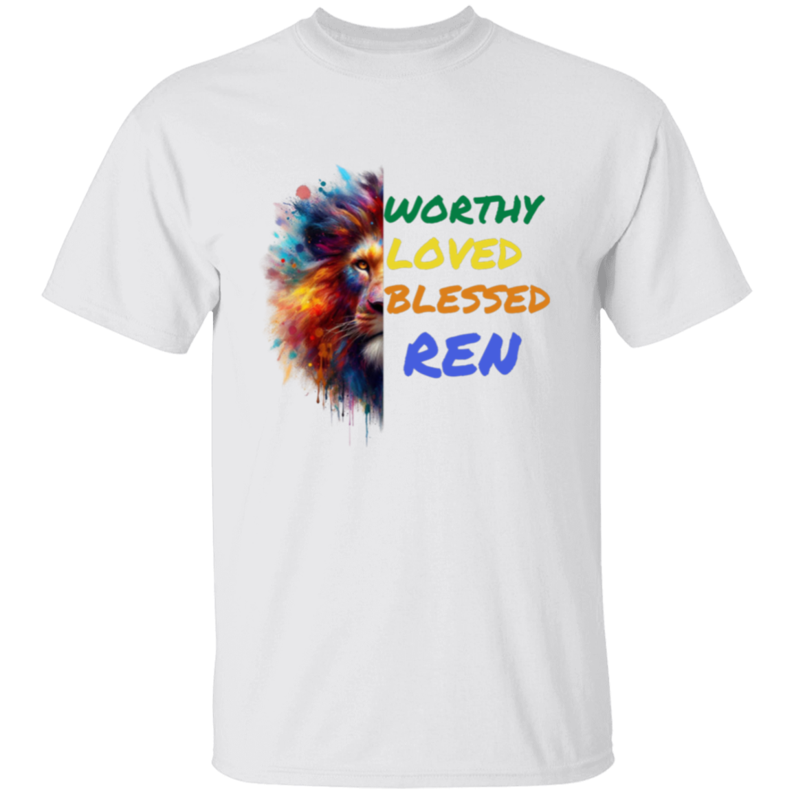 Worthy Loved Blessed Name Unisex T-Shirt