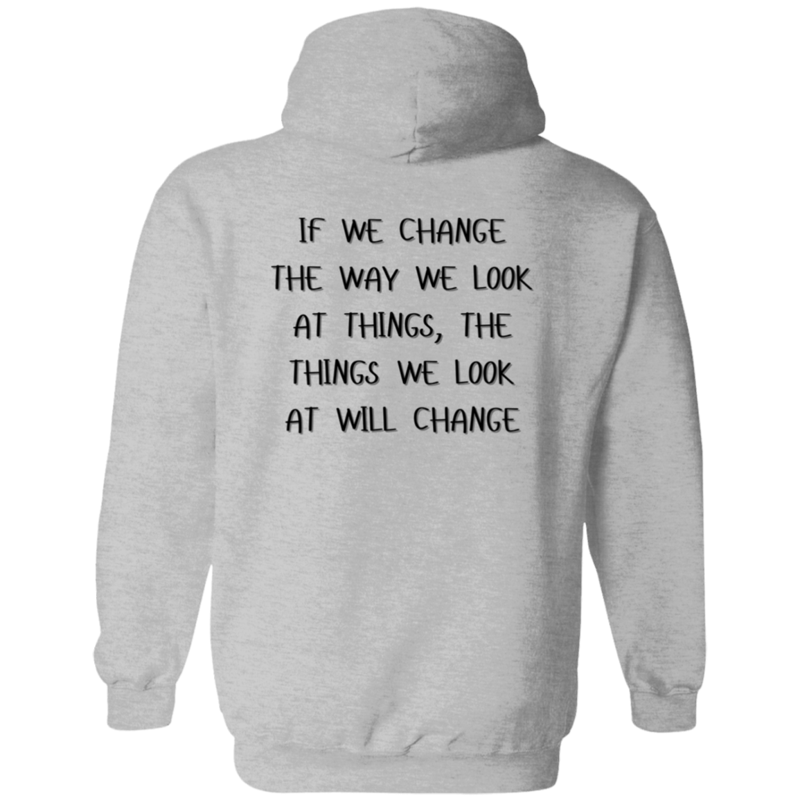 Mindset Is Everything Zip Up Hooded Unisex Sweatshirt