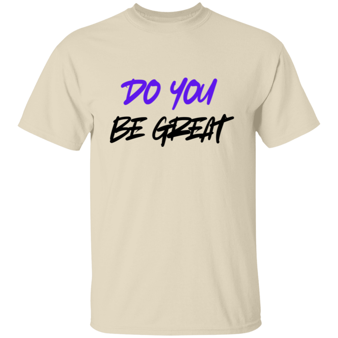 DO YOU BE GREAT blk and blue Unisex T-Shirt