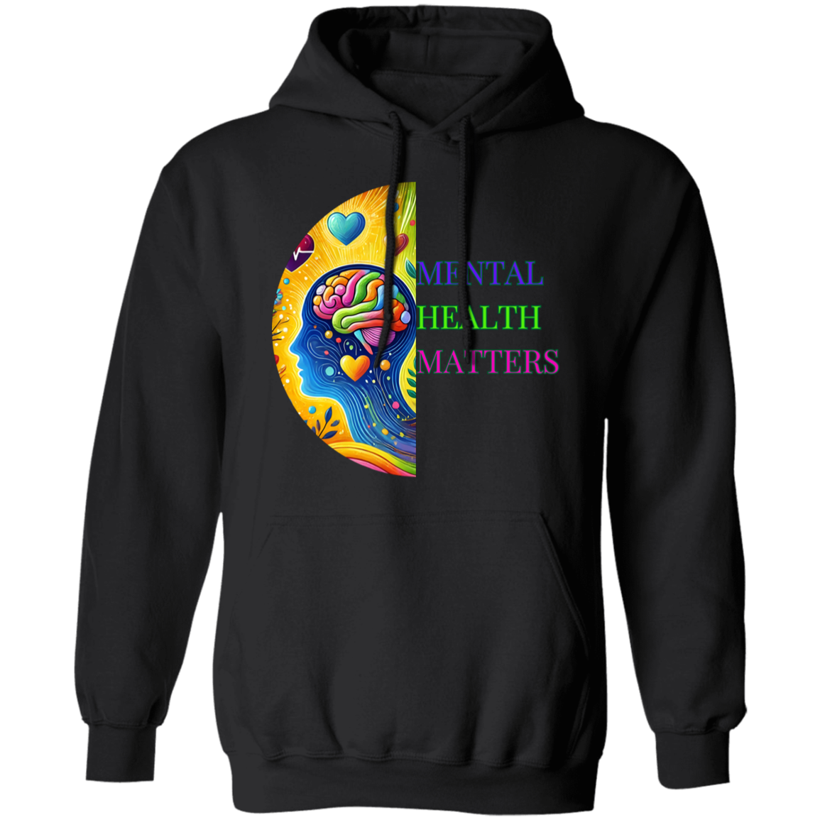 Mental Health Matters 3 Pullover Unisex Hoodie