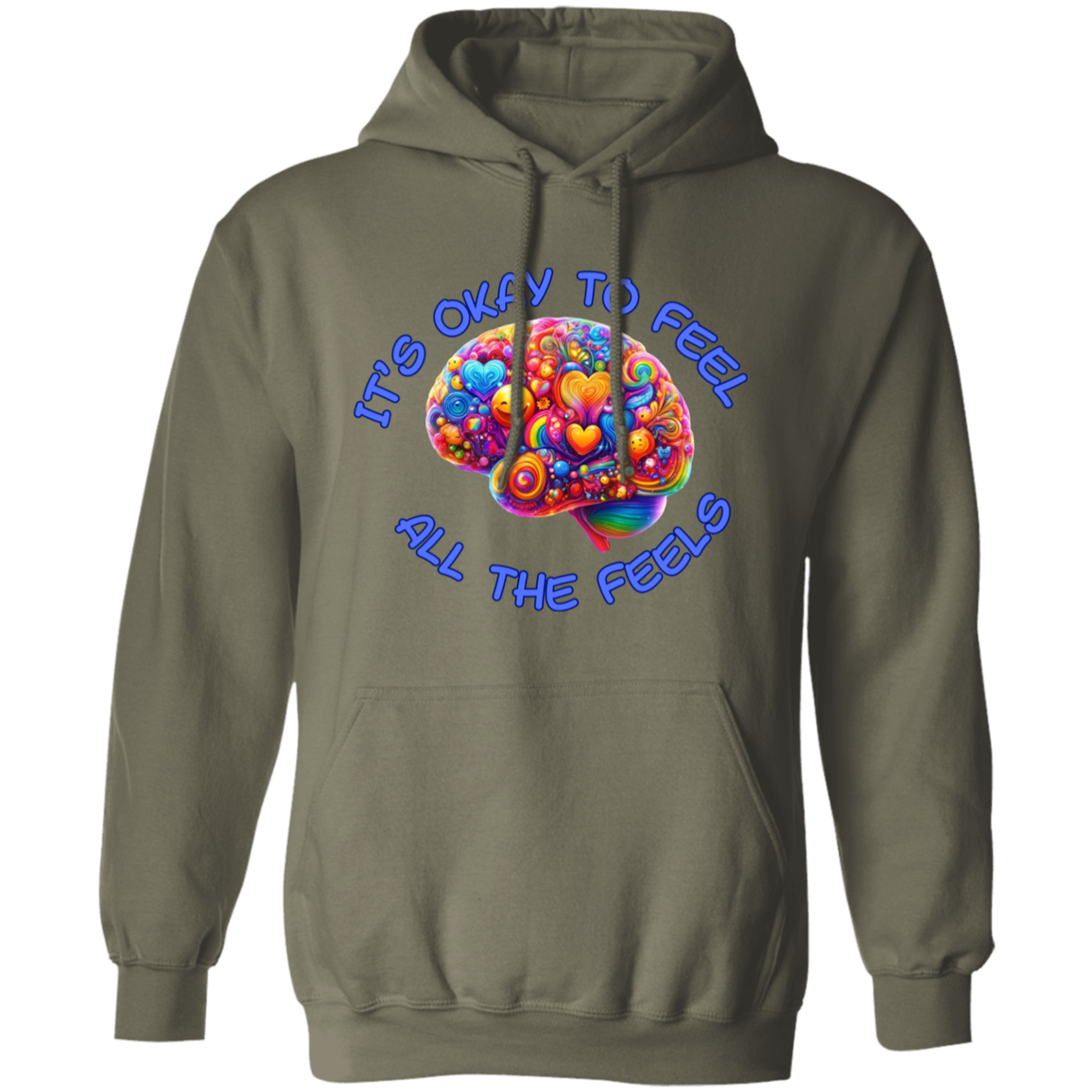 It's Okay To Feel All The Feels Pullover Unisex Hoodie