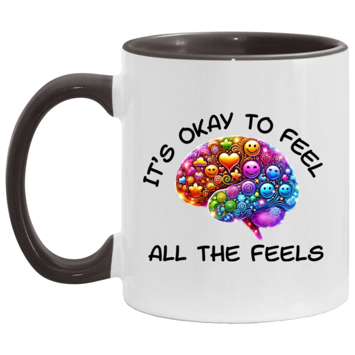 MUG - It's Okay To Feel All The Feels 3 Accent Mug