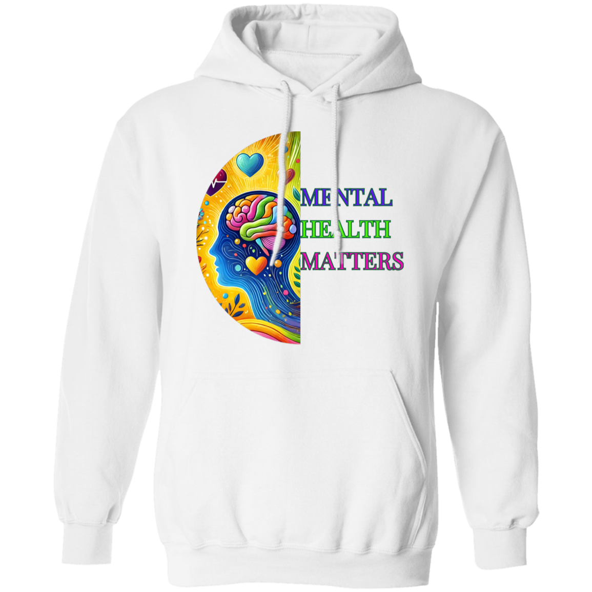 Mental Health Matters 3 Pullover Unisex Hoodie
