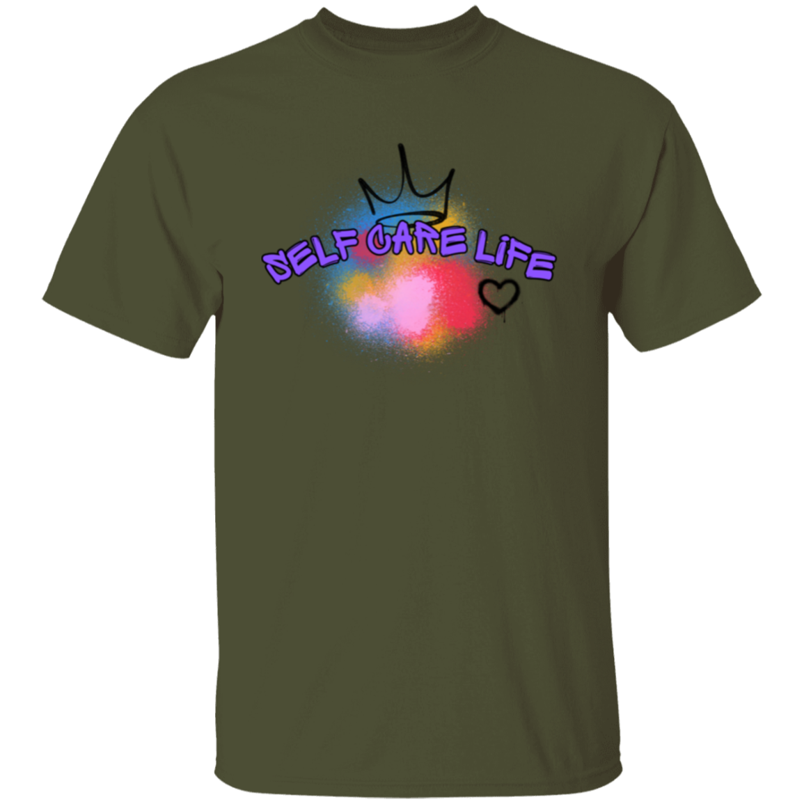 Self Care Life Purple Unisex T-Shirt