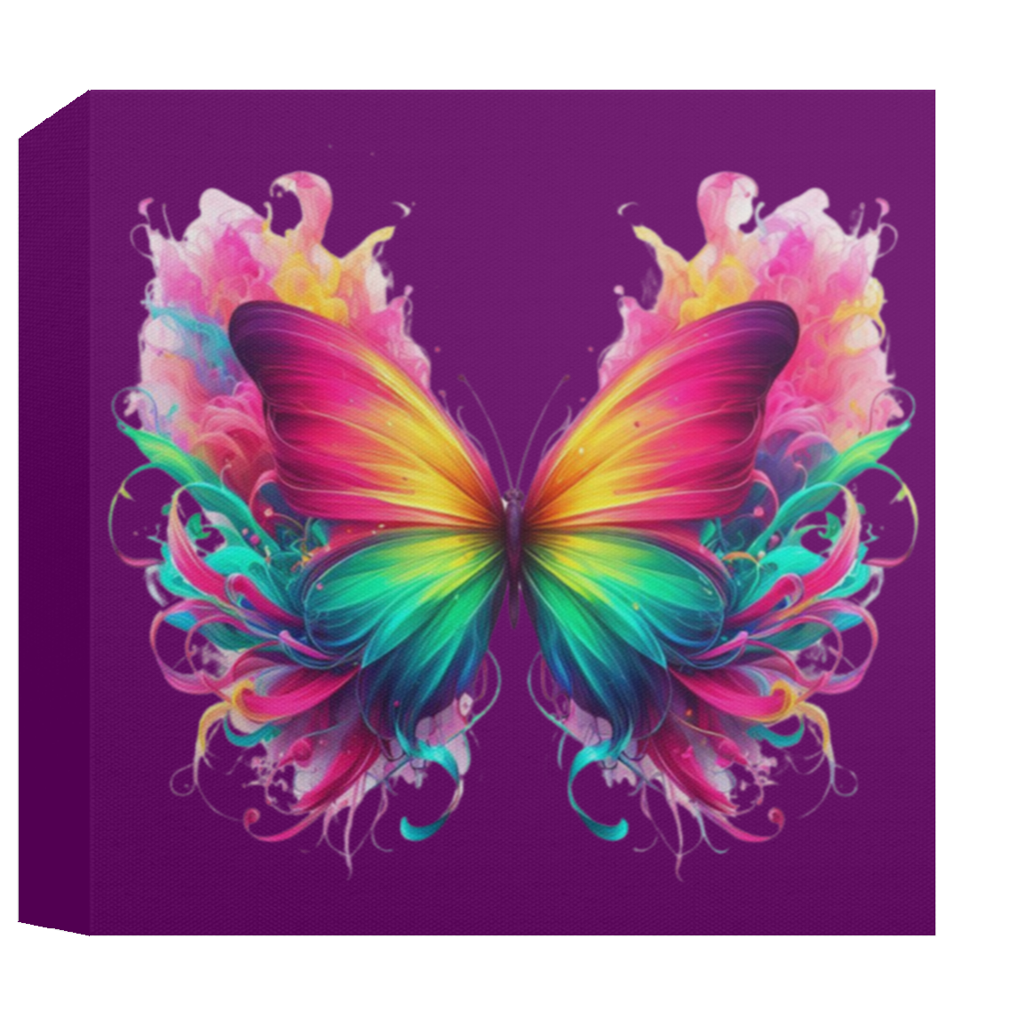 CANVAS - Fierce Colorful Butterfly Canvas