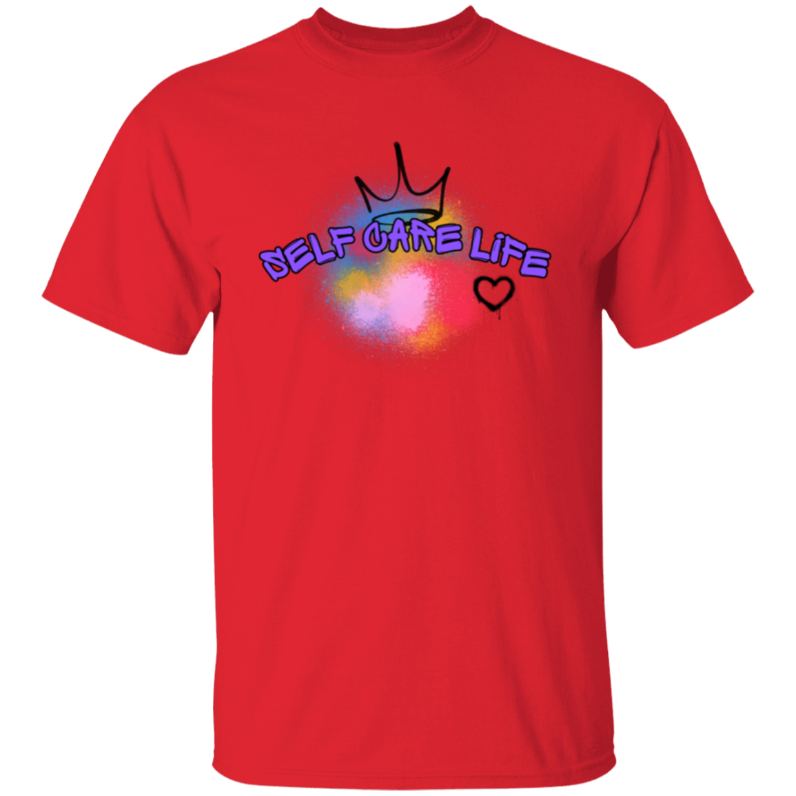 Self Care Life Purple Unisex T-Shirt
