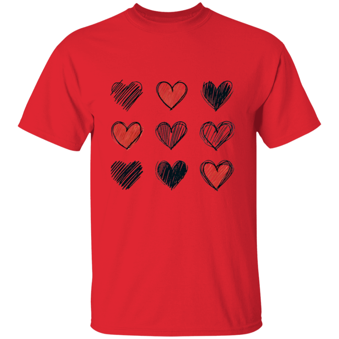 Hearts Unisex T-Shirt