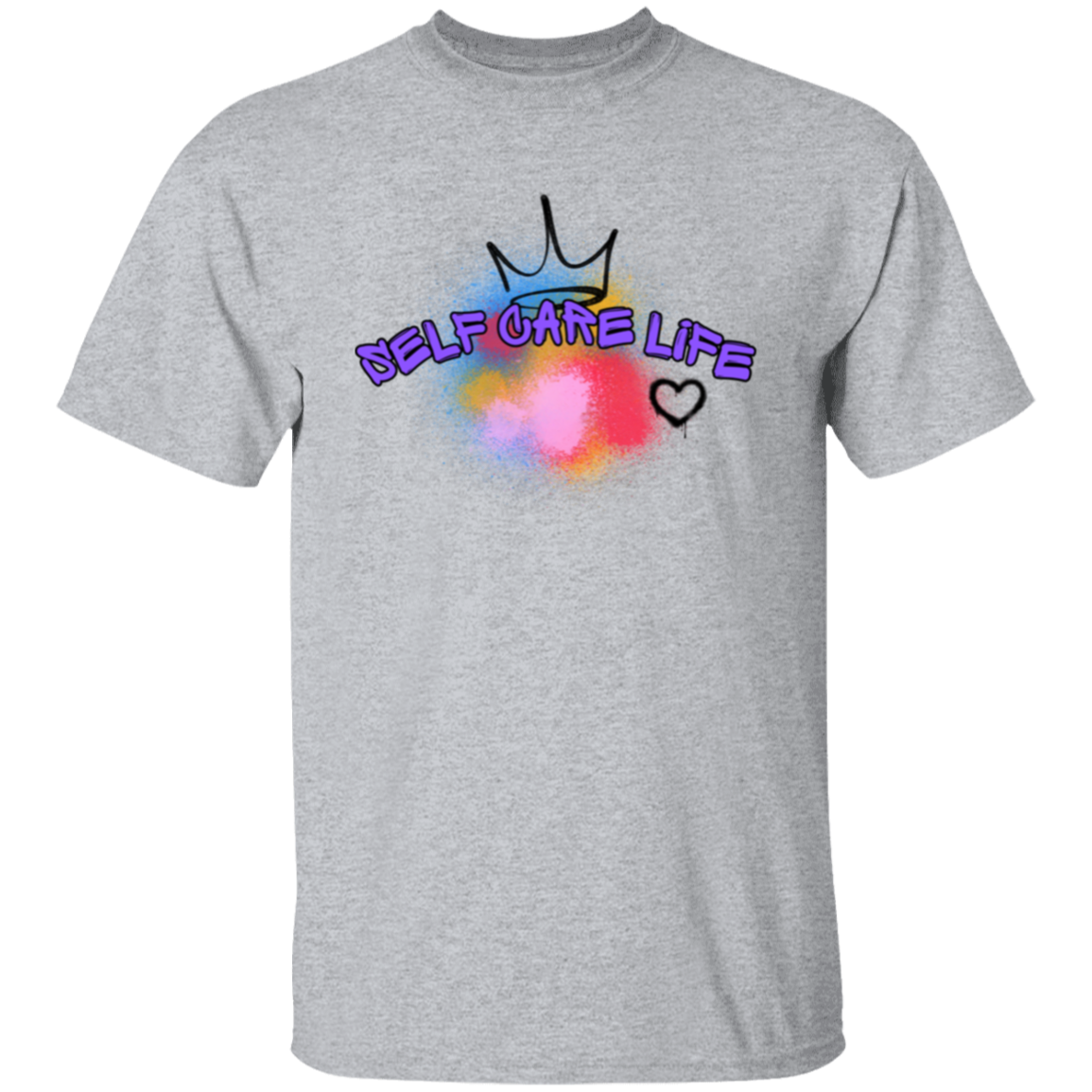 Self Care Life Purple Unisex T-Shirt
