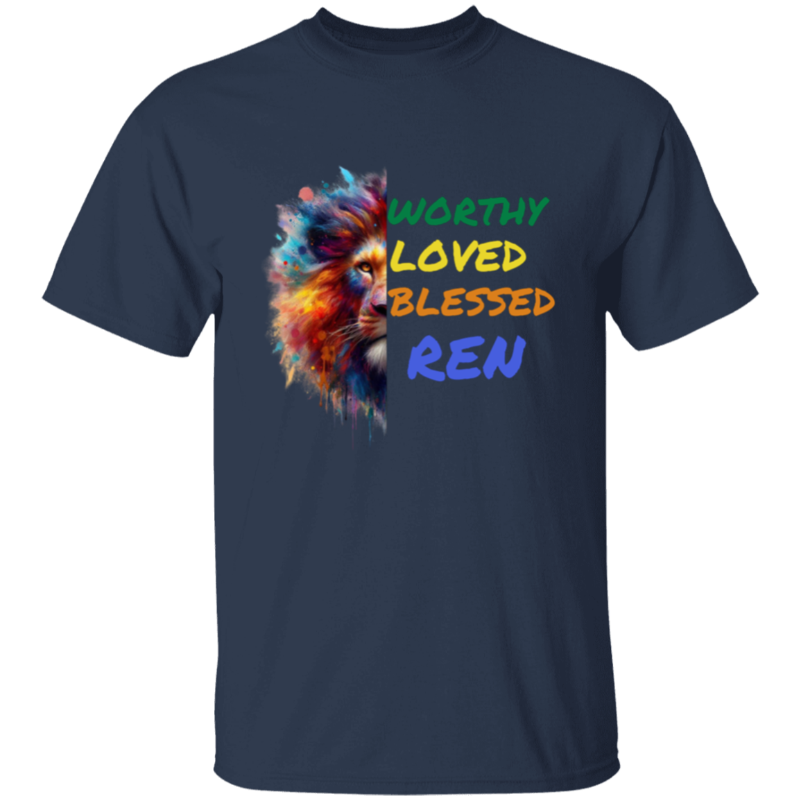Worthy Loved Blessed Name Unisex T-Shirt