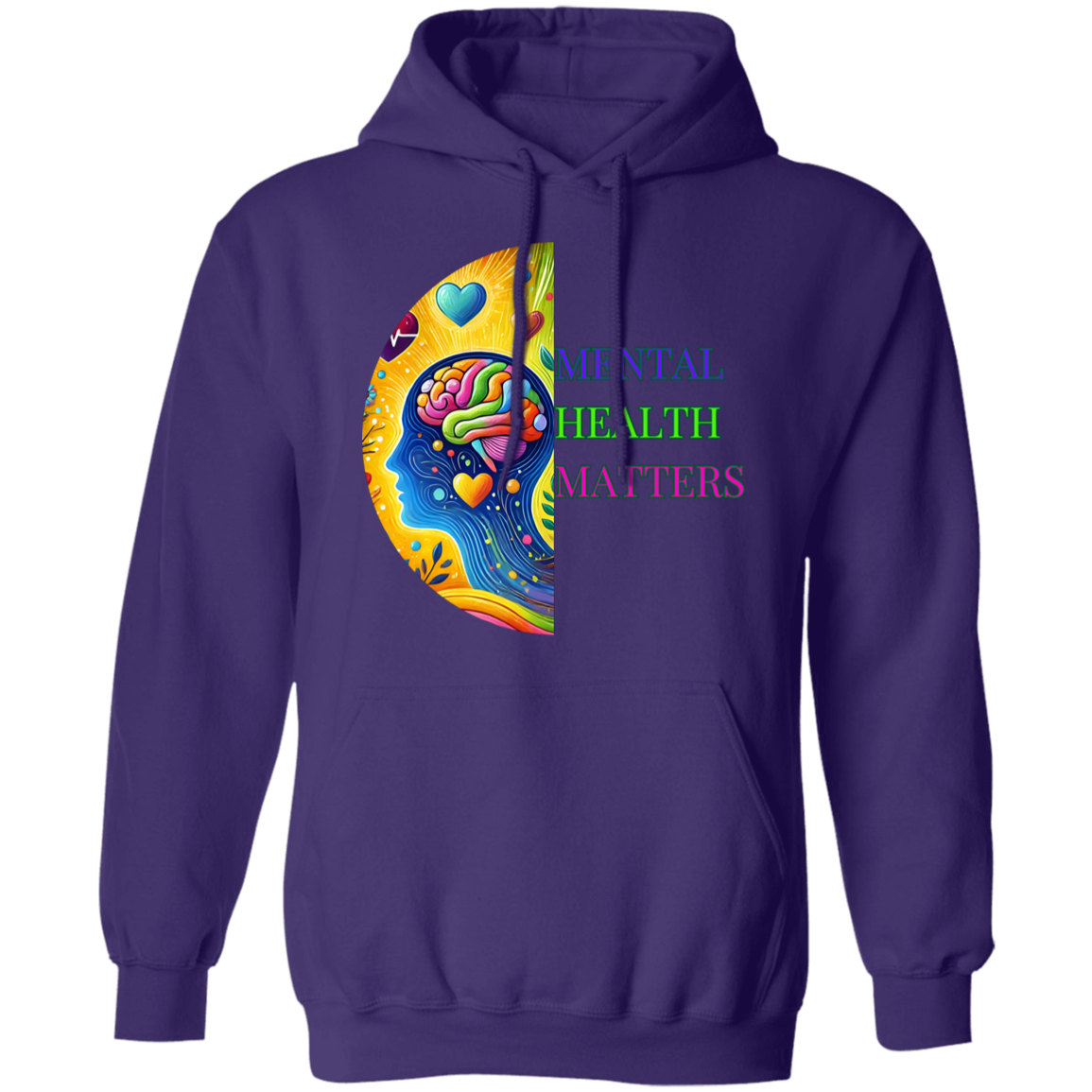 Mental Health Matters 3 Pullover Unisex Hoodie