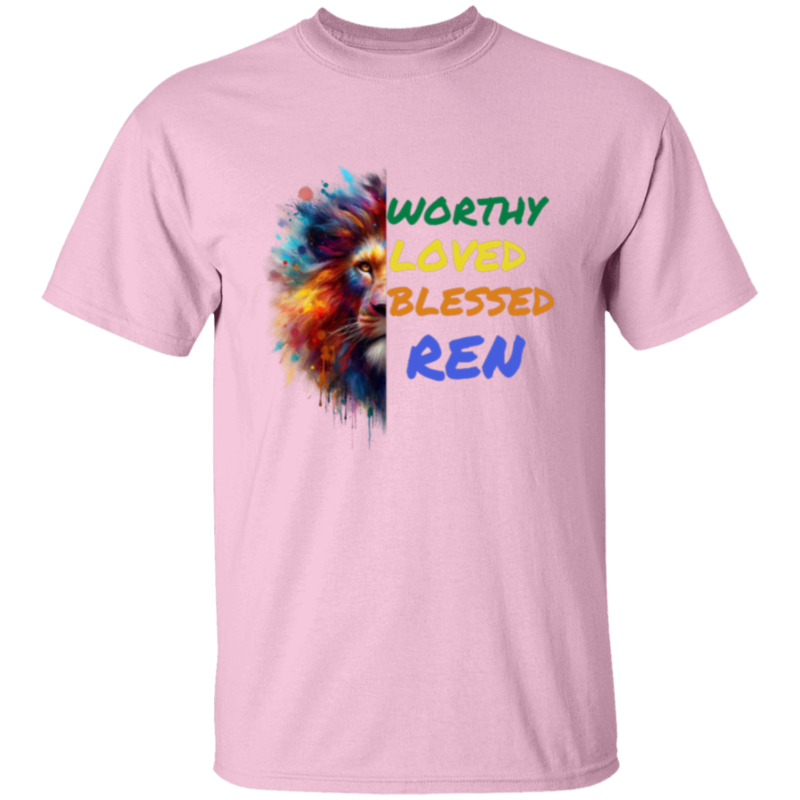 Worthy Loved Blessed Name Unisex T-Shirt