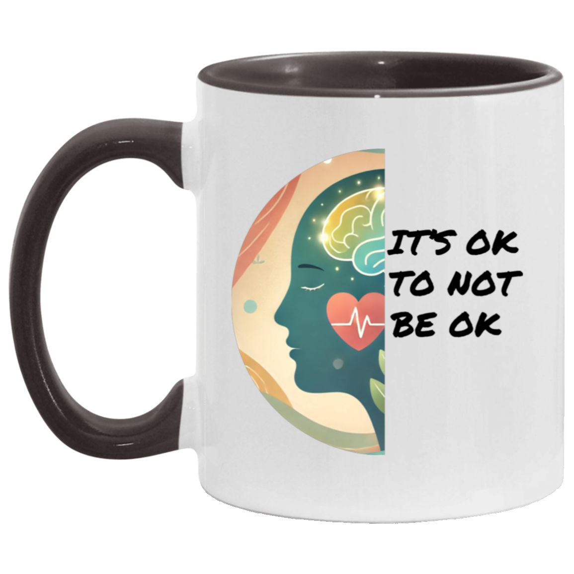 MUG - It's Ok To Not Be Ok 11oz Accent Mug