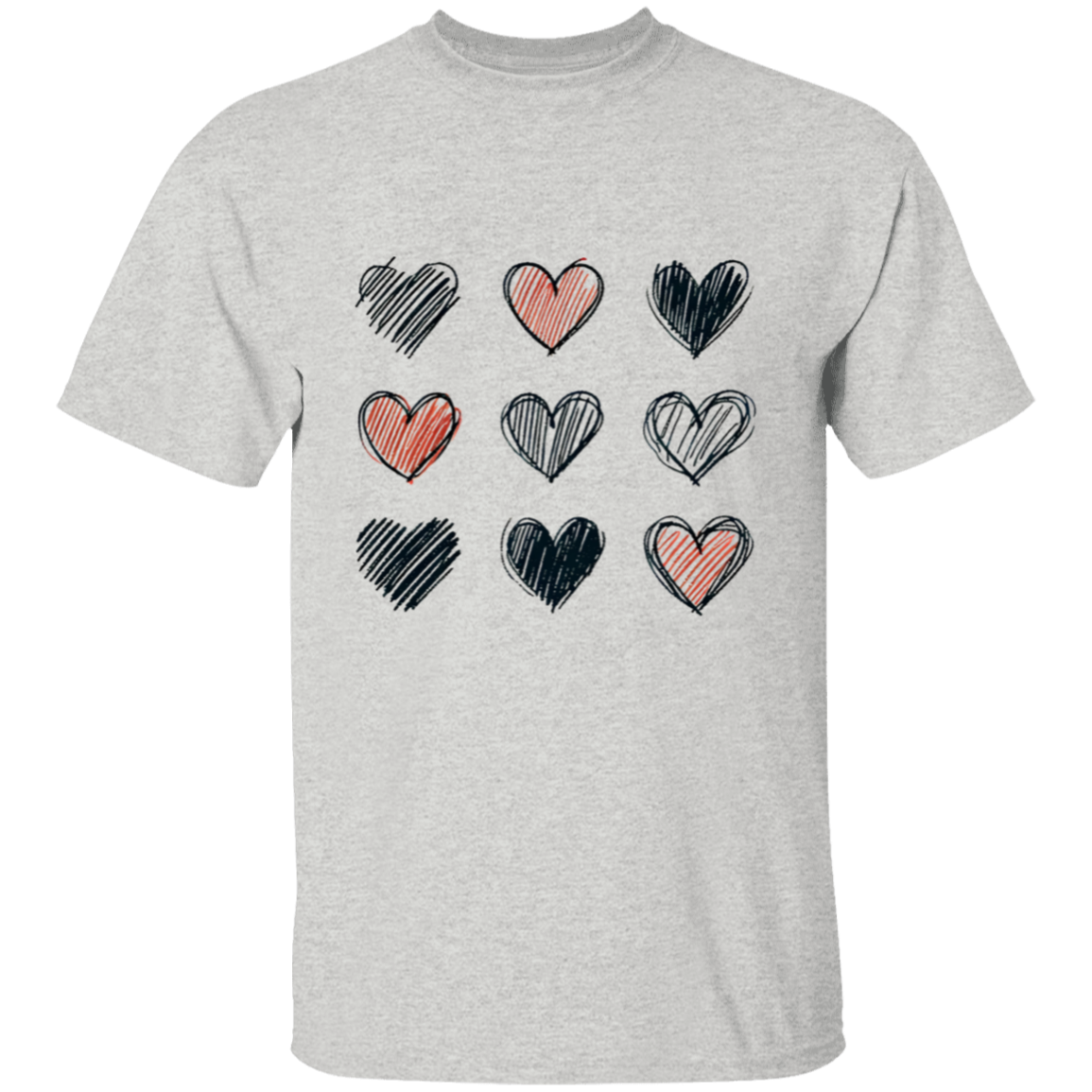 Hearts Unisex T-Shirt