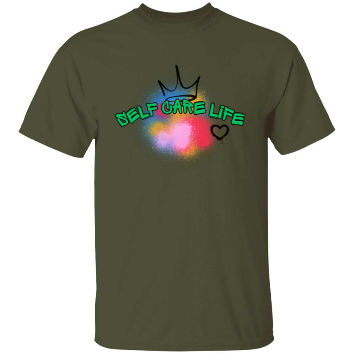 Self Care Life Green Unisex T-Shirt