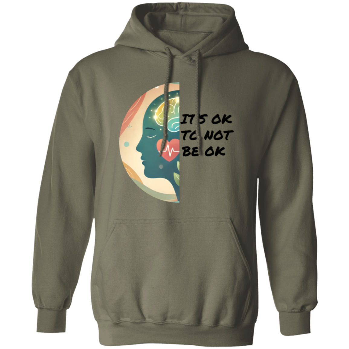It's Ok To Not Be Ok Pullover Unisex Hoodie
