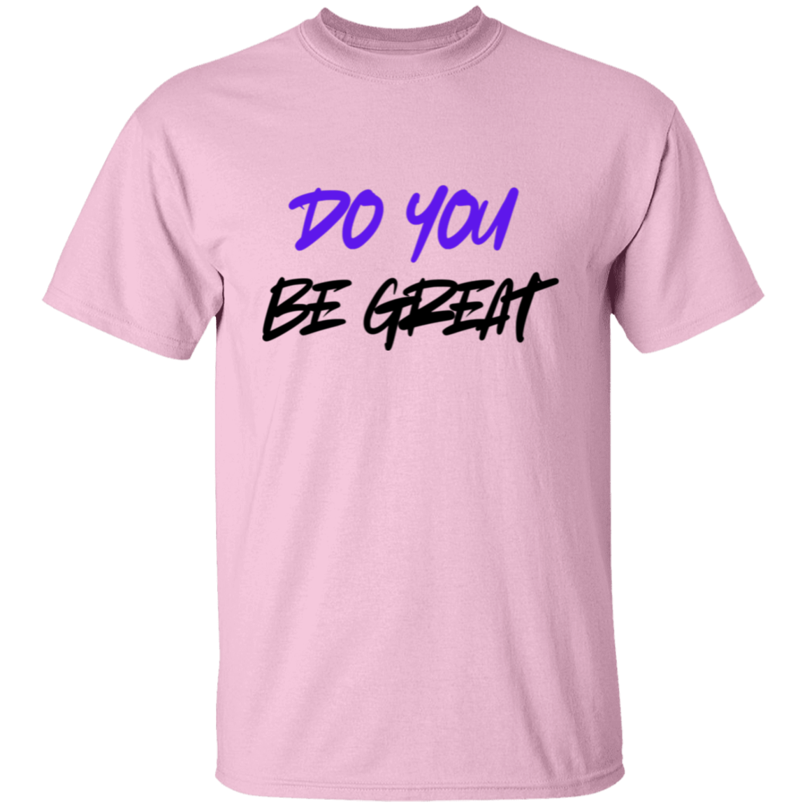 DO YOU BE GREAT blk and blue Unisex T-Shirt