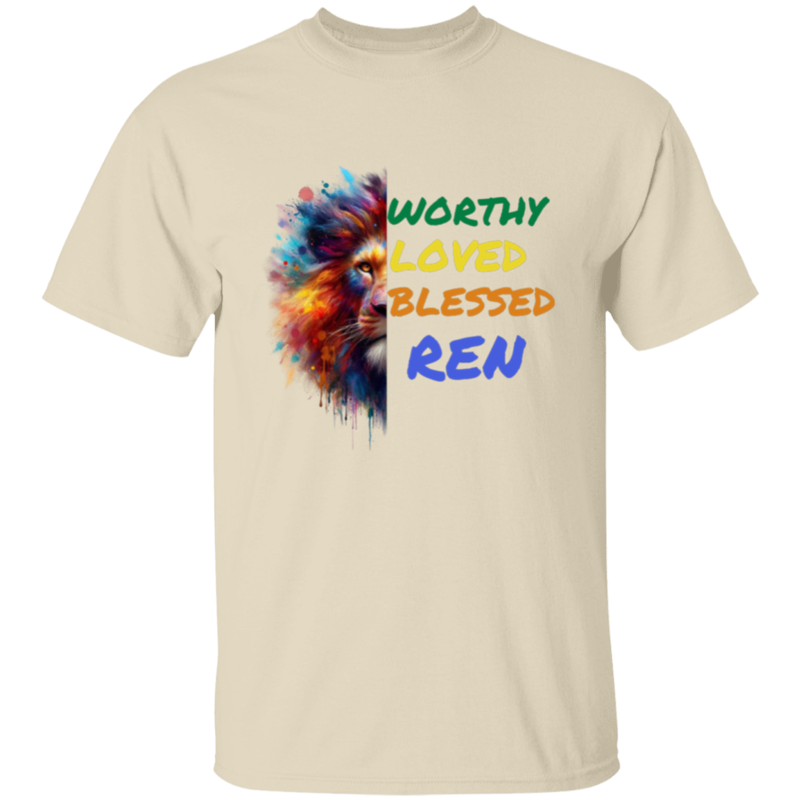 Worthy Loved Blessed Name Unisex T-Shirt