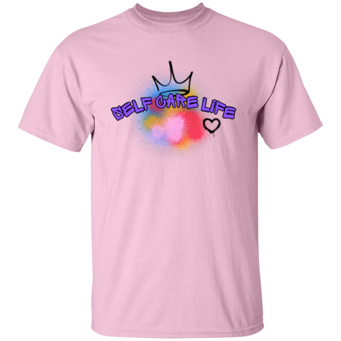 Self Care Life Purple Unisex T-Shirt