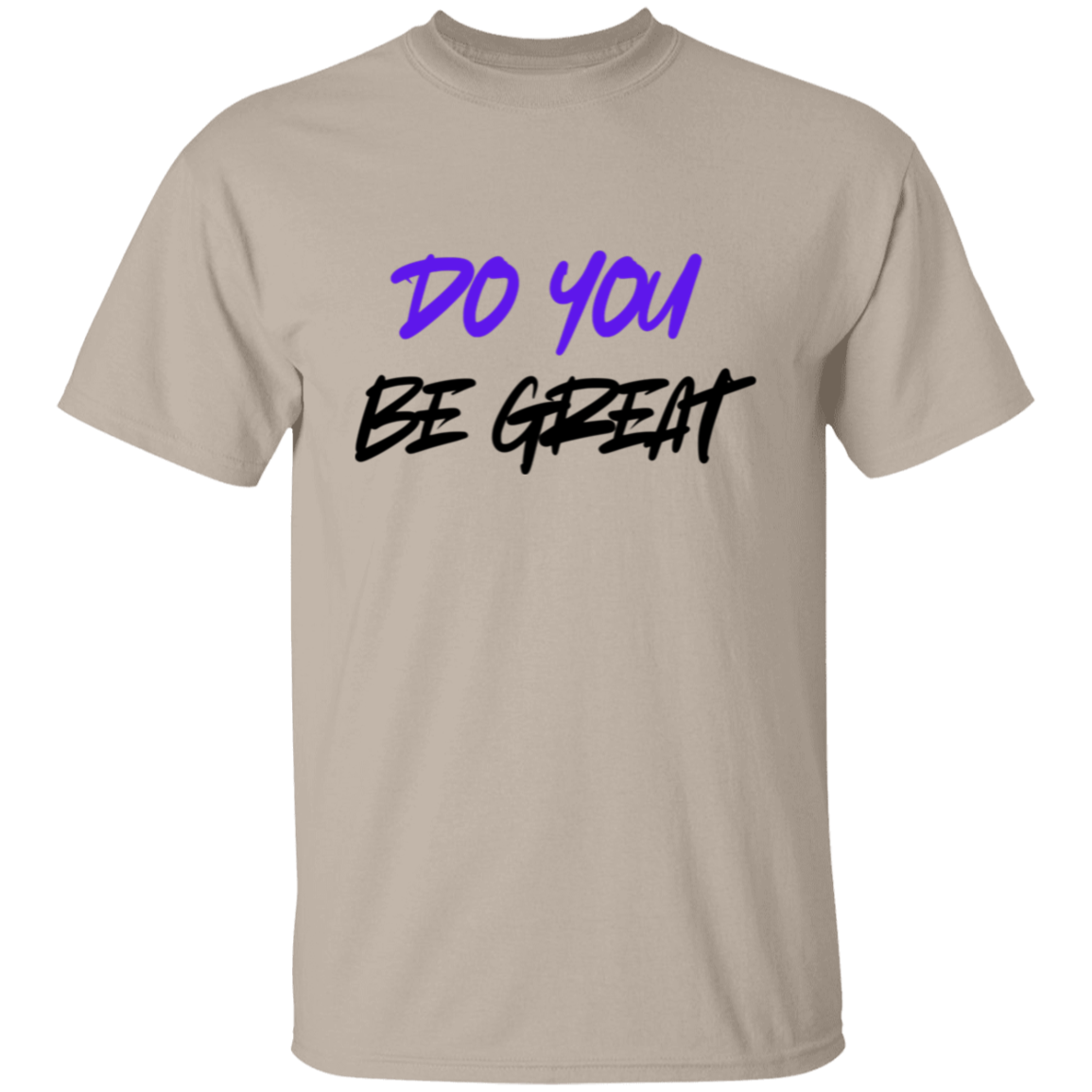 DO YOU BE GREAT blk and blue Unisex T-Shirt
