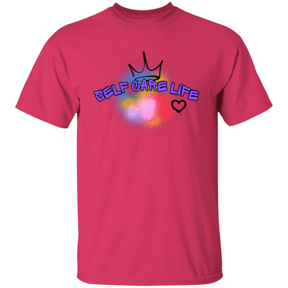 Self Care Life Purple Unisex T-Shirt