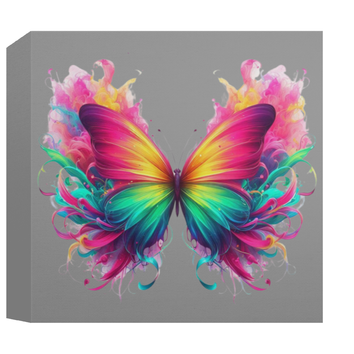 CANVAS - Fierce Colorful Butterfly Canvas