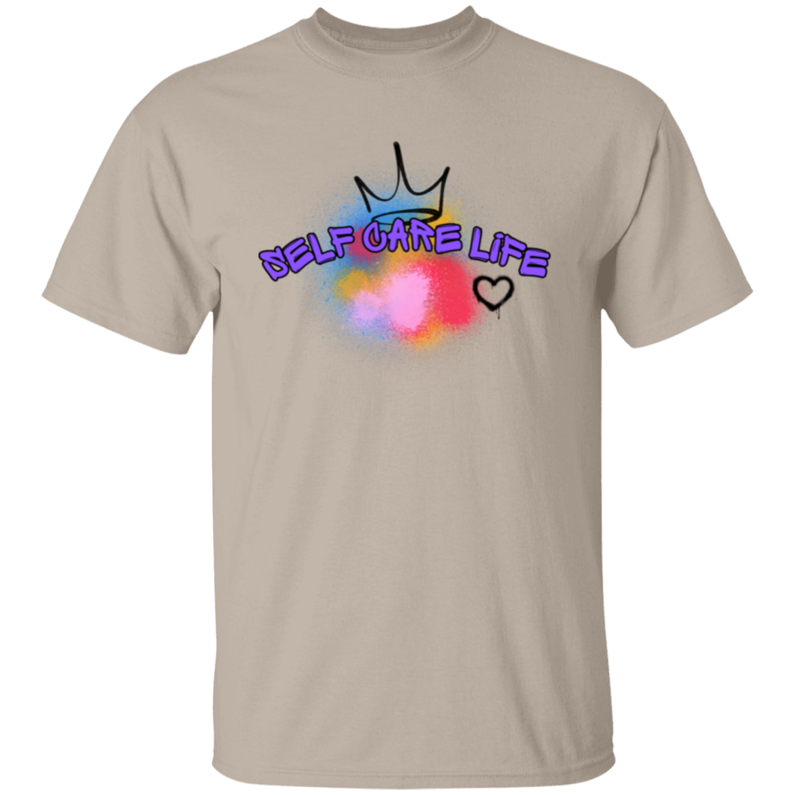 Self Care Life Purple Unisex T-Shirt