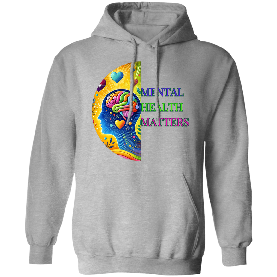 Mental Health Matters 3 Pullover Unisex Hoodie
